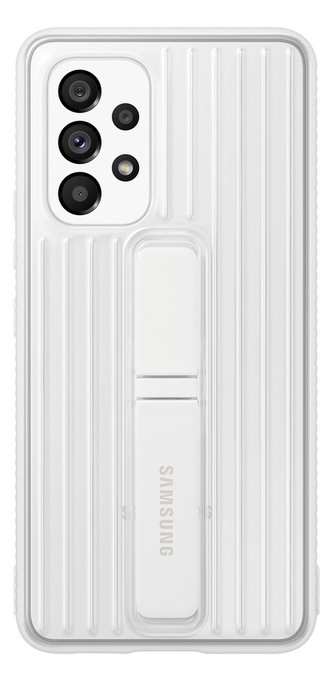 Samsung Hard Back Cover with stand A53 5G, White