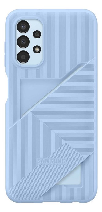 Samsung Back Cover with Card Pocket A13, Blue