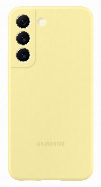 Samsung Silicone Cover S22, Yellow