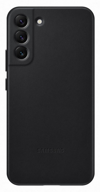 Samsung Leather Cover S22+, Black