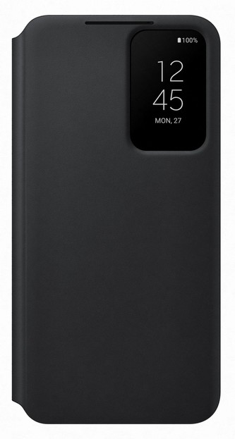 Samsung Smart Clear View Cover S22, Black