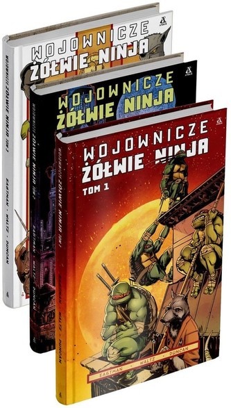 Wojownicze Żółwie Ninja Tom 1-3 Pakiet