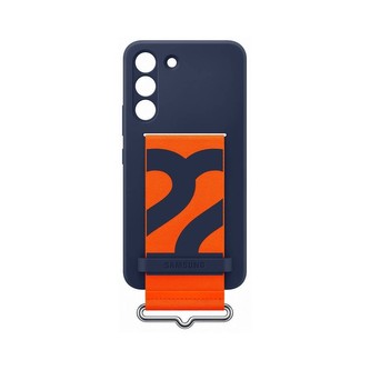Samsung Silicone Cover with Strap S22, Navy