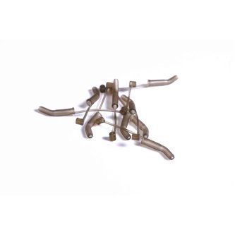 RIDGEMONKEY: Rovnátko Connexion D-Rig Kickers Medium Organic Brown 10ks RIDGEMONKEY: Rovnátko Connexion D-Rig Kickers Medium Organic Brown 10ks