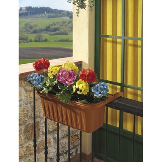 BAMA Závěsný truhlík RONDINE, 50cm, terracotta