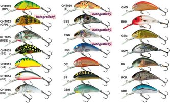 Salmo rybářské woblery Hornet H5S barva GT