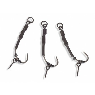 Háček Piercer Ronnie Rig Curve Shank Micro Barb Velikost 6, 3ks/bal