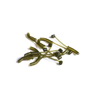 RIDGEMONKEY: Rovnátko Connexion D-Rig Kickers Small Weed Green 10ks RIDGEMONKEY: Rovnátko Connexion D-Rig Kickers Small Weed Green 10ks