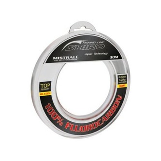 Vlasec Shiro 100% fluorocarbon 30 m, průměr 0,30 mm