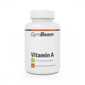 Vitamín A (Retinol) - GymBeam - 60 kaps.