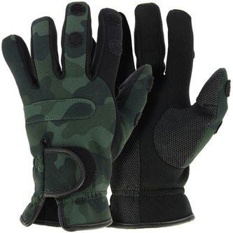 Neoprén Rukavice Camo Gloves Velikost XL