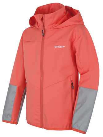 Dětská softshell bunda Sonny K růžová - 140