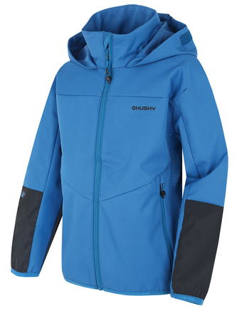 Dětská softshell bunda Sonny K modrá - 122