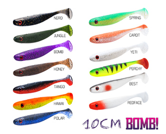 Umělá nástraha BOMB! Rippa / 5ks - 10cm/AGRESOR
