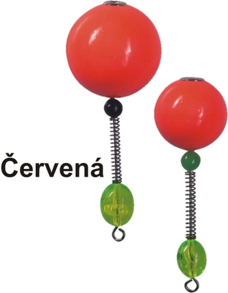 Rybářské signalizátory před špičku PS červené pr. 30mm