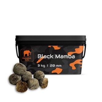 Boilies Black Mamba 24mm 3kg