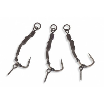 Háček Piercer Ronnie Rig Angle 90 Tgx Micro Barb Velikost 4, 3ks/bal