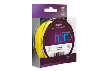 HERO 8 / fluo žlutá - 0,40mm 26,40kg 300m