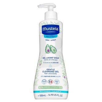 Mustela Dětský jemný čisticí gel na tělo a vlasy (Gentle Cleansing Gel) 500 ml child