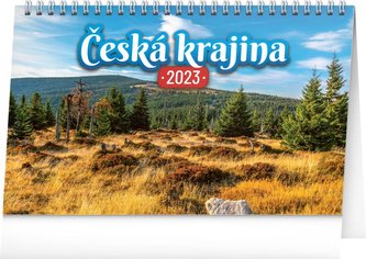 Kalendář 2023 stolní: Česká krajina, 23,1 × 14,5 cm