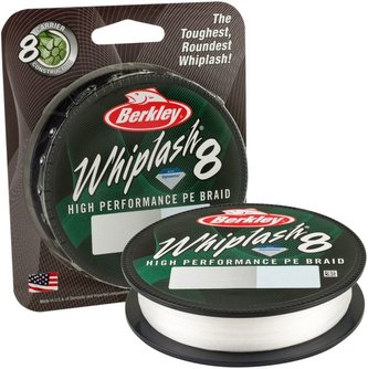 WHIPLASH 8 CRYSTAL 150M 0,12MM 17,5KG WHIPLASH 8 CRYSTAL 150M 0,12MM 17,5KG