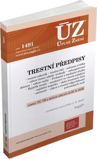 ÚZ 1491 Trestní předpisy