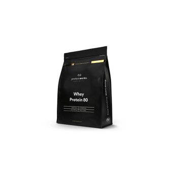 Whey Protein 80 - The Protein Works - čokoládové hedvábí - 1000 g