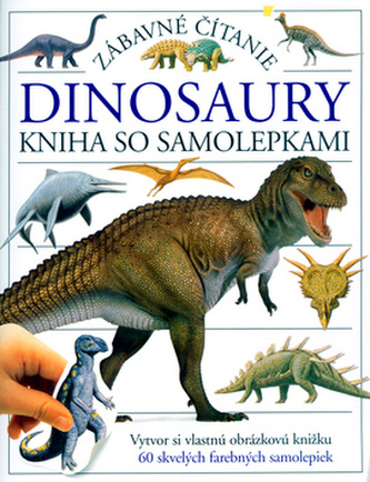 Dinosaury Kniha so samolepkami