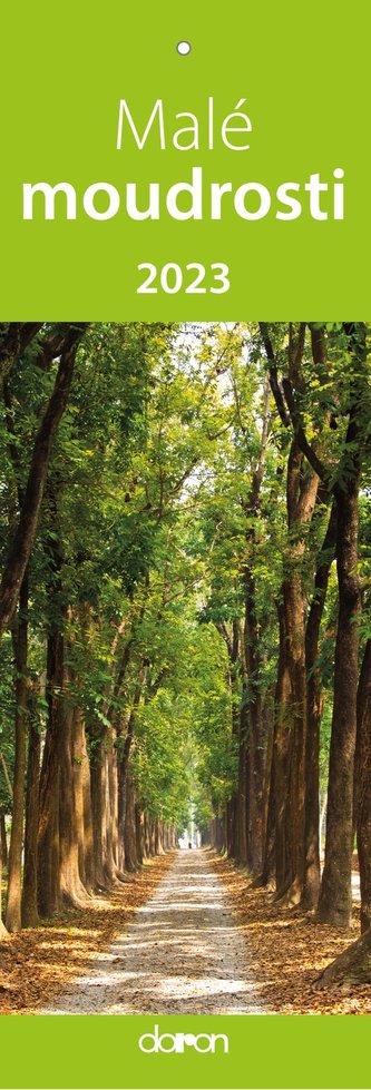 Kalendář záložkový 2023 - Malé moudrosti