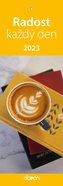 Kalendář záložkový 2023 - Radost každý den