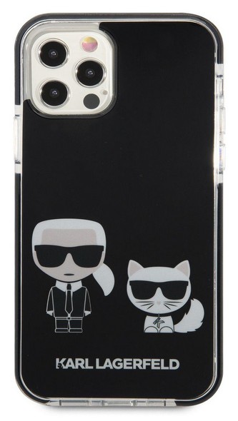 Karl lagerfeld TPE Case iPhone 12/12 Pro, Black