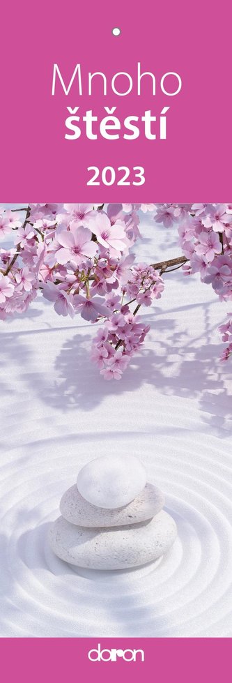 Kalendář záložkový 2023 - Mnoho štěstí