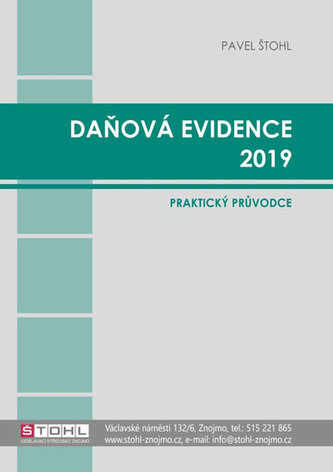 Daňová evidence 2019 - praktický průvodce