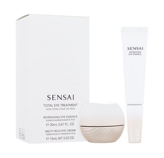 Sensai Expert Items oční sérum Refreshing Eye Essence 20 ml + oční krém Melty Rich Eye Cream 15 ml