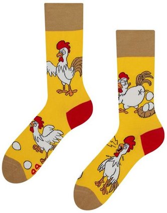 DEDOLES VESELÉ PONOŽKY SLEPICE NEBO VEJCE 35-38