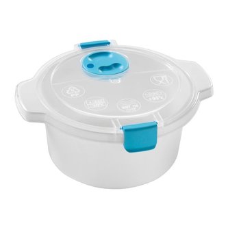 DÓZA DO MIKROVLNNÉ TROUBY S VÍKEM 0,8L, PLAST, 15X