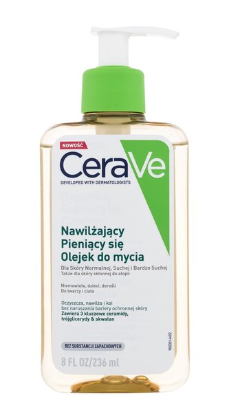 CeraVe Facial Cleansers Čisticí olej Hydrating Foaming Oil Cleanser 236 ml pro ženy