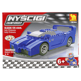 Stavebnice Dromader, Závodní auto, 170 dílků