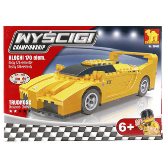 Stavebnice Dromader, Závodní auto, 170 dílků