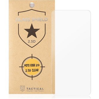 Tactical Glass Shield 2.5D sklo pro Motorola Edge 20 čiré