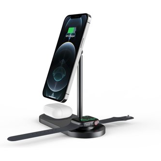 CubeNest S310 3v1 magnetická bezdrátová nabíječka