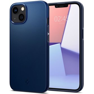 Spigen Thin Fit kryt iPhone 13 mini modrý