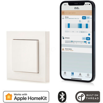 Eve Light Wall Switch chytrý vypínač  (HomeKit a Thread)