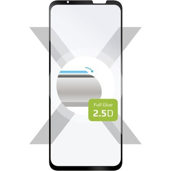 FIXED 2,5D Full-Cover tvrzené sklo ASUS ROG Phone 5s černé