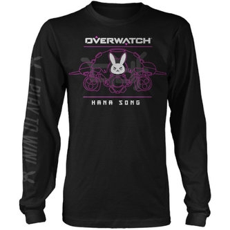 Tričko s dlouhým rukávem Overwatch - Battle Meka D.Va S