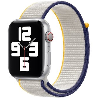 Apple Watch provlékací sportovní řemínek 44/42mm solně šedý