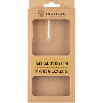 Tactical TPU Kryt pro Samsung Galaxy A33 5G čirý