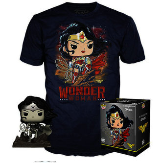 Funko POP! & Tee Box DC Jim Lee - Wonder Woman S (Exclusive)