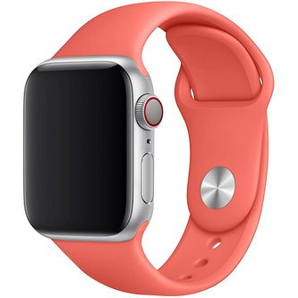FIXED Silicone Strap set silikonových řemínků Apple Watch 42/44/45mm meruňkový
