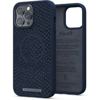 NJORD Vatn MagSafe case iPhone 13 Pro Max blue